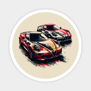 Alfa Romeo 4C Magnet